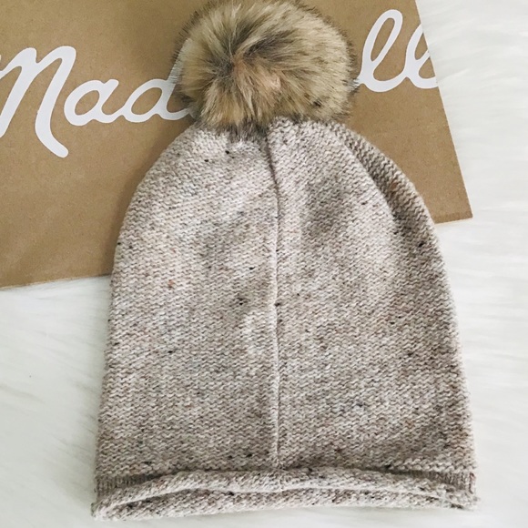 Madewell Pom-Pom Beanie New With Tag - Picture 4 of 8
